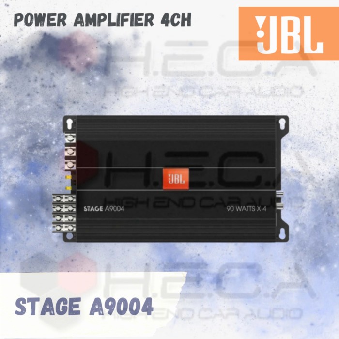 Terlaris Jbl Stage A9004 Power Amplifier 4Ch 4 Channel Audio Mobil Ampli Fier
