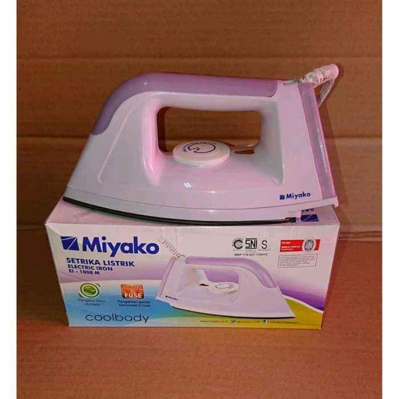 Setrika Miyako EL-1008M