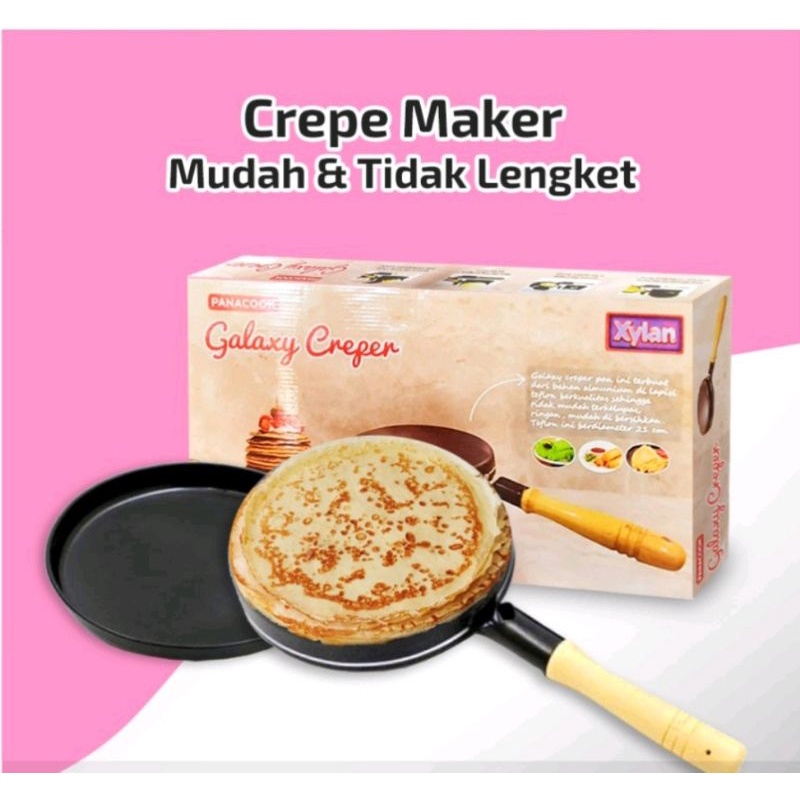 Promo Cod Wajan Lumpia / Wajan Galaxy Creper / Wajan Kulit Lumpia Kue Teflon