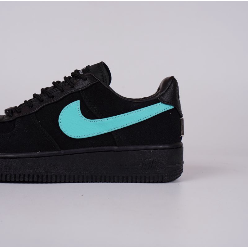 Sepatu Nike Air Force 1 X TIFFANY Black Blue