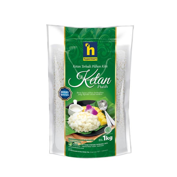 

HYPERMART KETAN PUTIH 1 KG FS