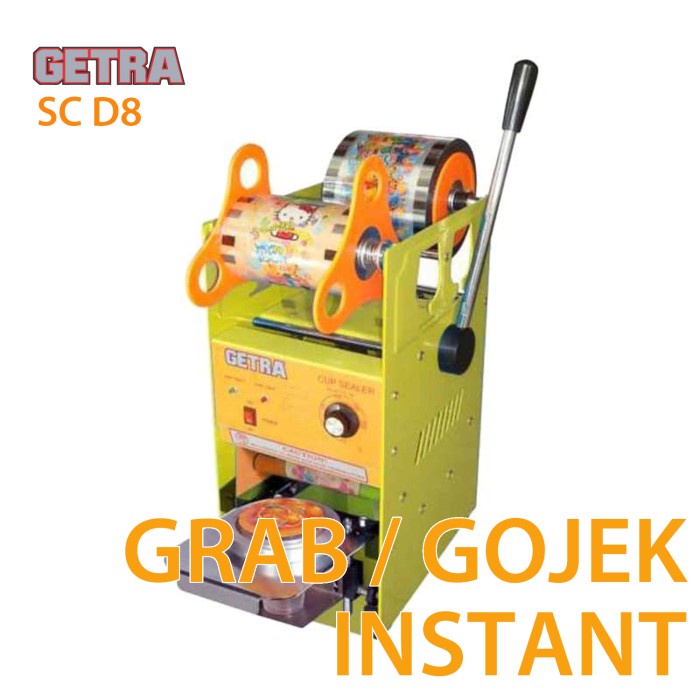 Terlaris Cup Sealer Getra Sc D8 Mesin Press Gelas