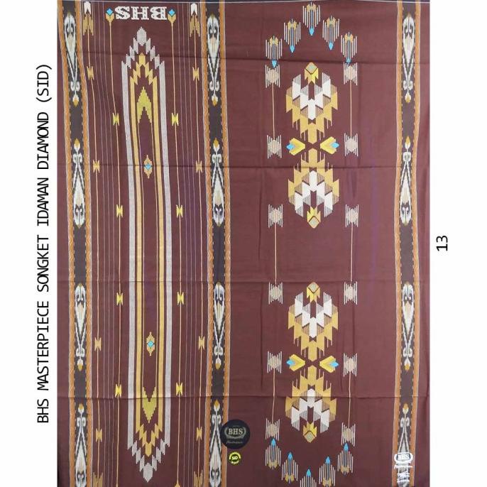 SARUNG BHS MASTERPIECE SONGKET IDAMAN DIAMOND (SID) ss