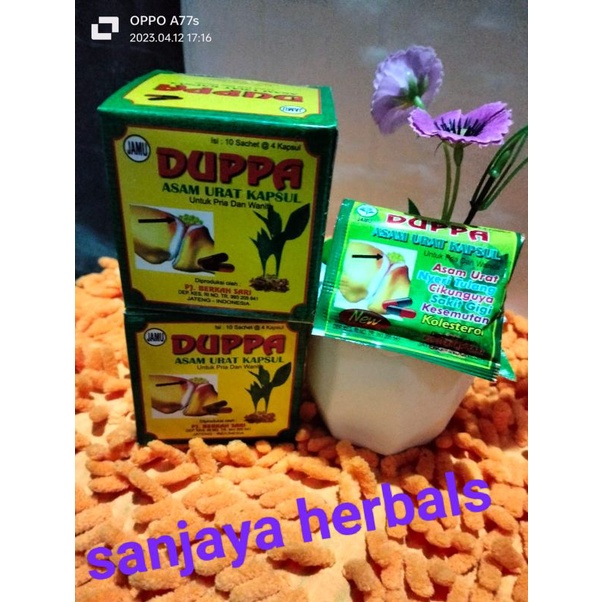 Kapsul Asam urat DUPPA original