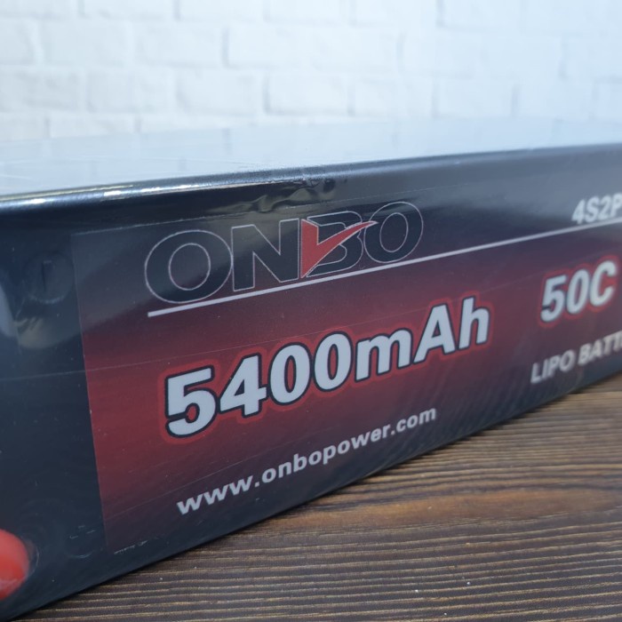 Hardcase Lipo 4s 14.8v 5400mah 50c Onbo Power.