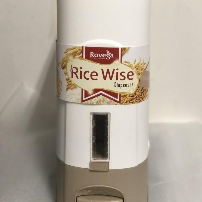 Rovega Dispenser Beras 10 kg/rice box/ Tempat beras