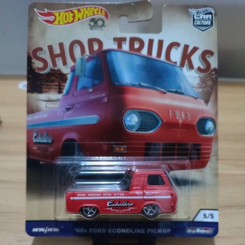 hot wheels ford econoline pickup