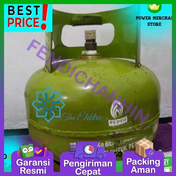 TABUNG GAS LPG 3 Kg + Isi-Segel (GoSend Only)