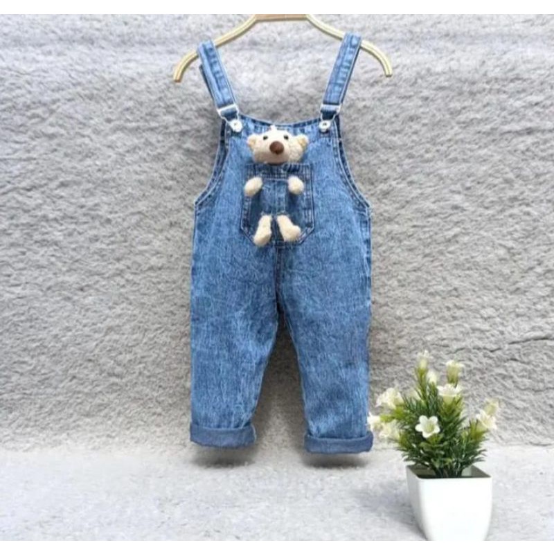 overall celana boneka / overall jeans