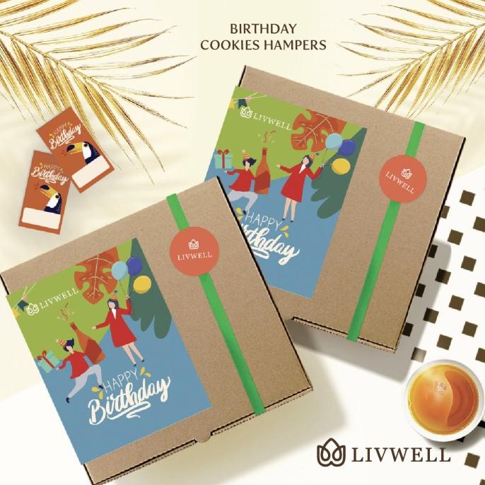 

[EXCLUSIVE HAMPERS] Oatmeal Cookies Birthday - LIVWELL (Free Card)