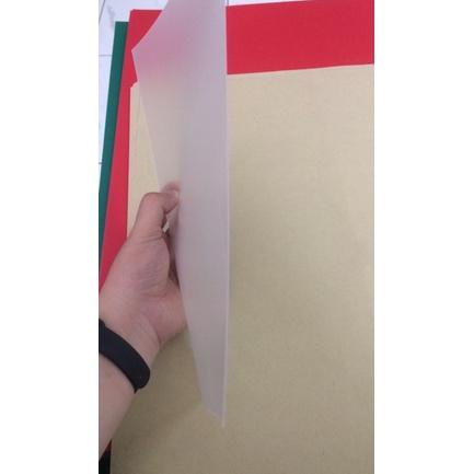 

Miliki - Cover mika jilid doff 0.50mm isi 10 lembar Folio .,