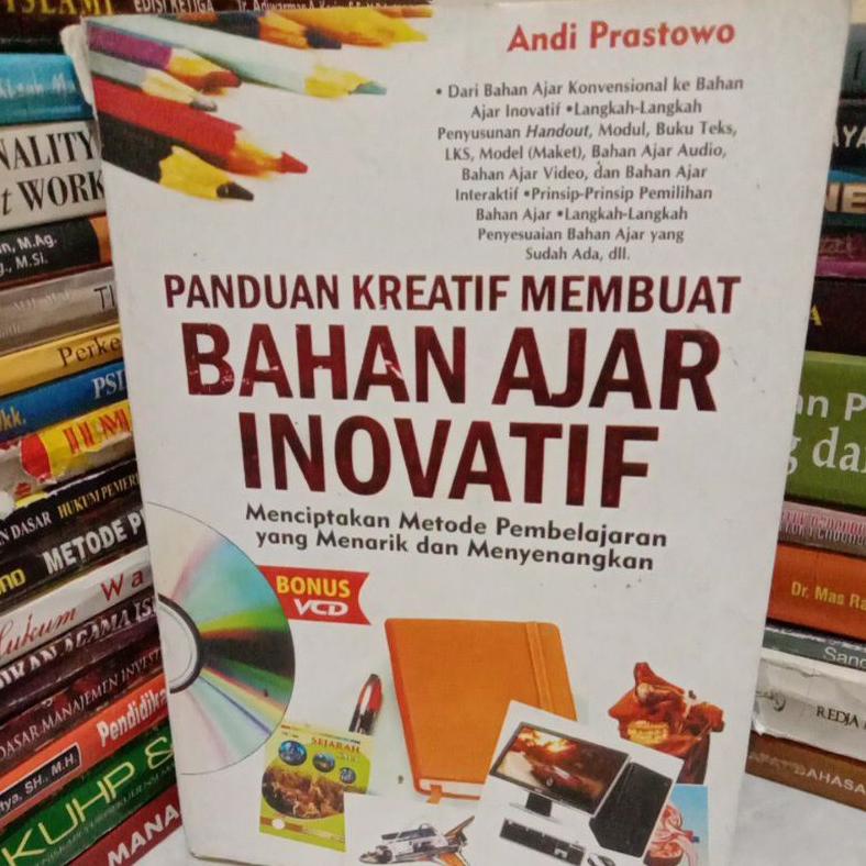 

Terbaik! panduan kreatif membuat BAHAN AJAR INOVATIF By Andi Prastowo