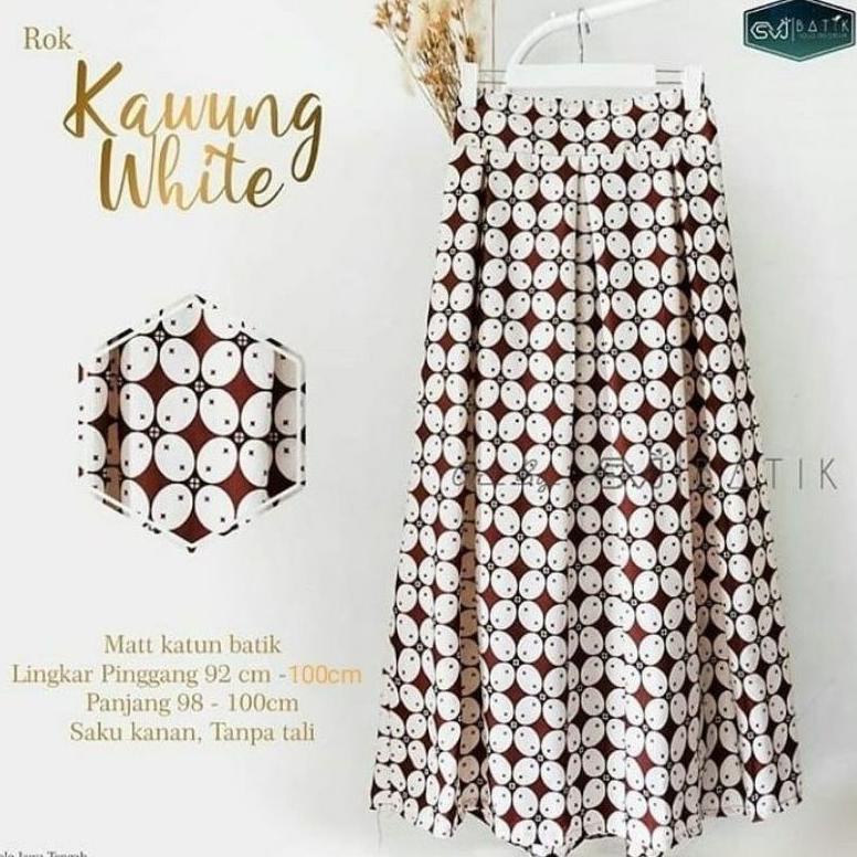 Terbaru Rok batik  TER pinggang karet dan tali ROK BATIK PAYUNG ROK PANJANG ,,