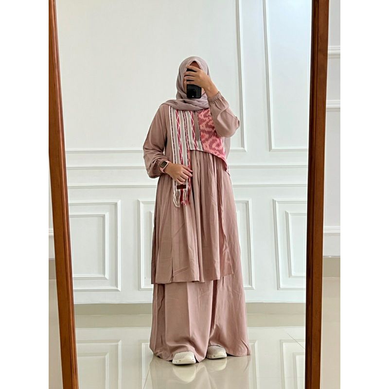SIAP KIRIM Dress Nadheefa Terbaru/GamisNadheefa