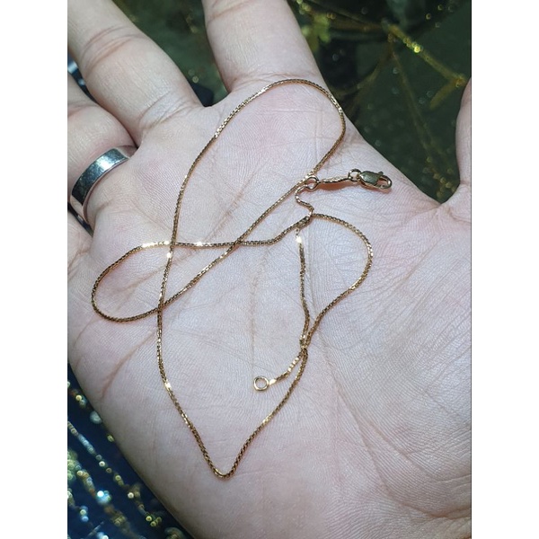 kalung italy santa emas