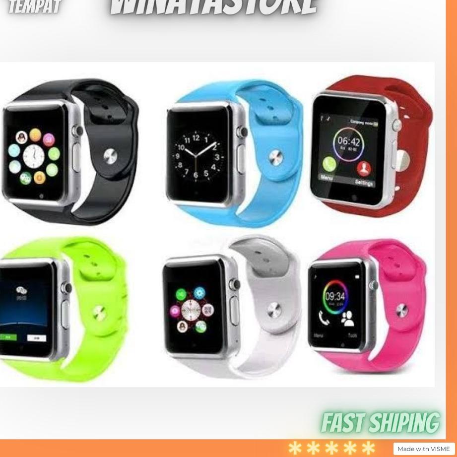 Tercepat COD ✅- Jam Aimo Cognos U10 A1 Smartwatch Smart Watch Jam Tangan Pintar Anak Dewasa Support 