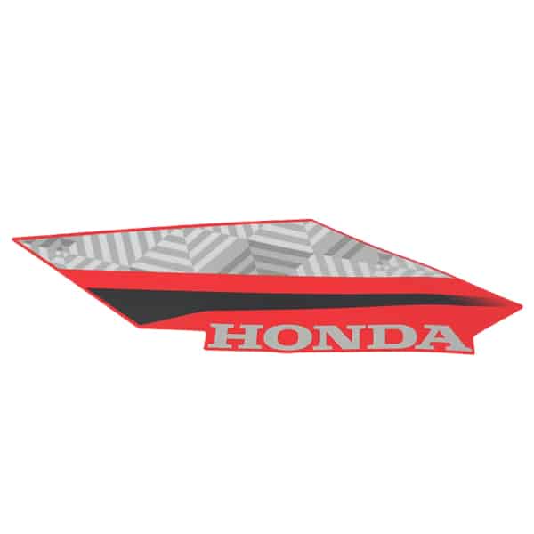Sticker Body Depan Kiri Type 3 Honda BeAT K1A 86642K1AC20ZB