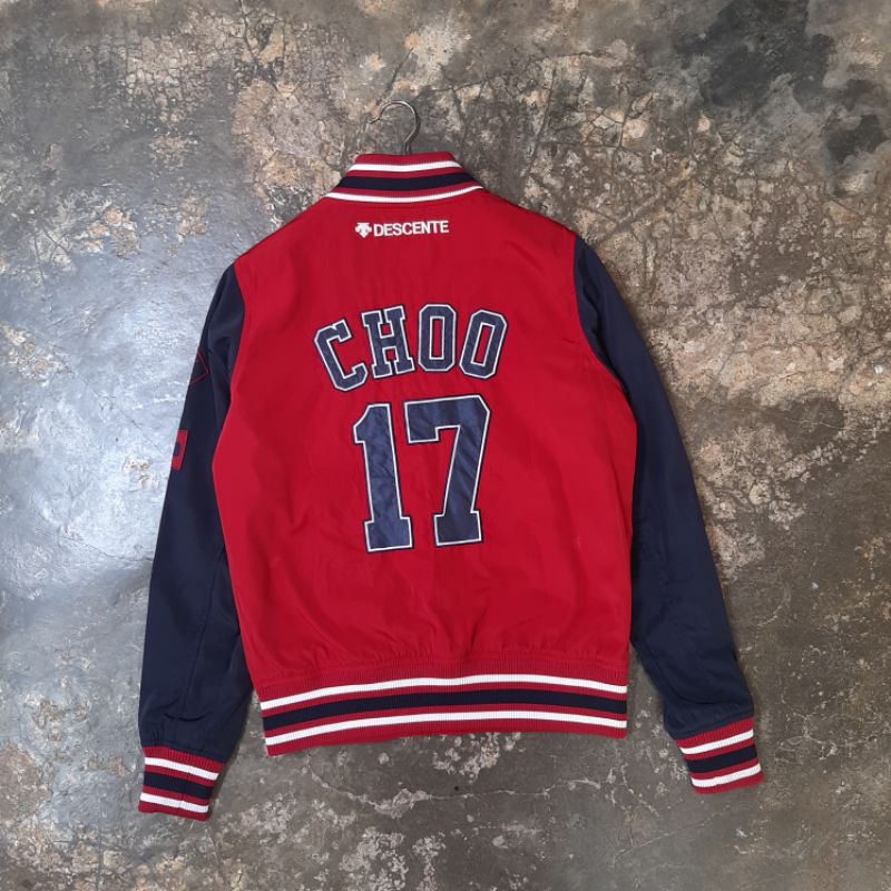 VARSITY VINTAGE DESCENTE TEAM NUMBER CHOO 17