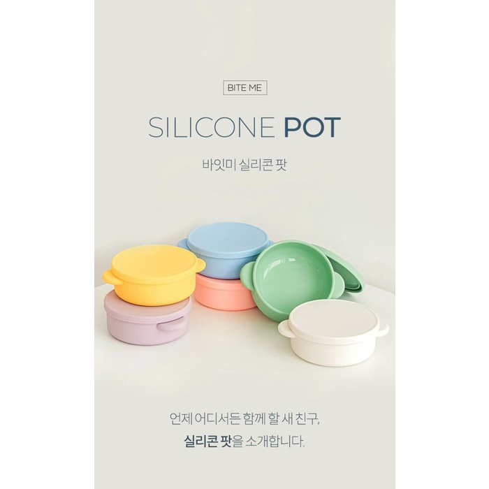 Bite Me Silicon Pot Pet Bowl