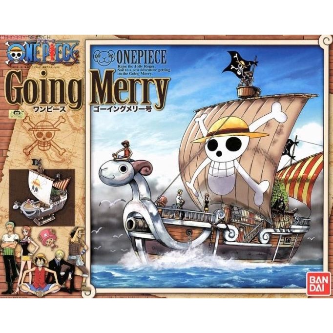 Kapal One Piece Going Merry Bandai Figure Kapal Going Merry New