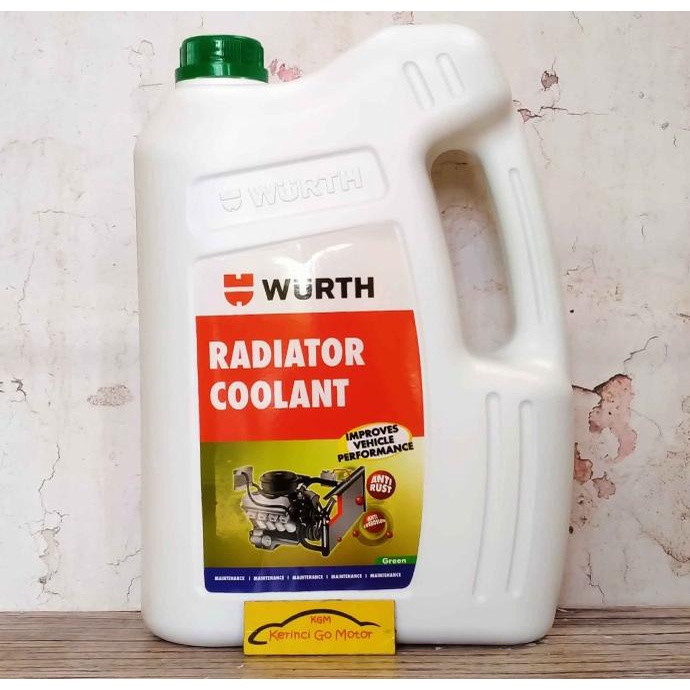 COOLANT RADIATOR WURTH HIJAU - RADIATOR COOLANT GREEN WURTH ima