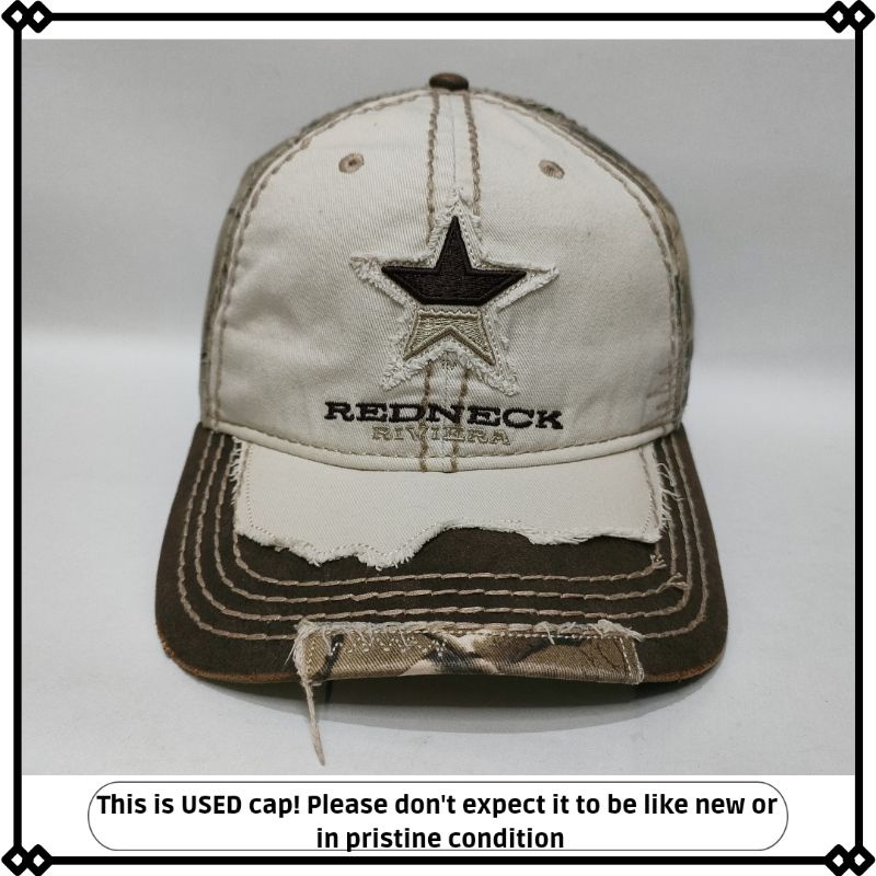 topi Ripped Camo original preloved branded