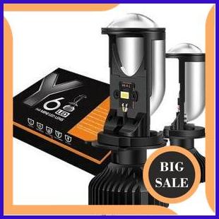 Lampu LED H4 Mobil Mini Projector Proyektor Lensa G9 IPHCAR Cut Off onderdil 54PR23