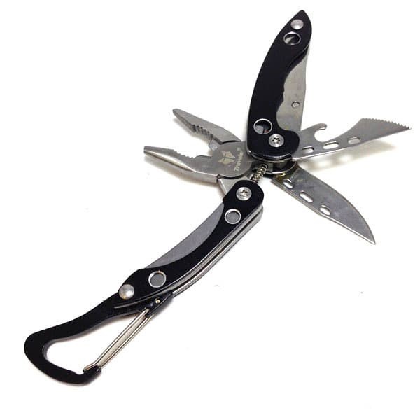 Traveler Mt821 Tang Mini Multitool Lipat Multifungsi 4 In 1 - Black