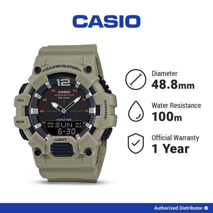 Casio Jam Tangan Original HDC-700-3A3VDF-R