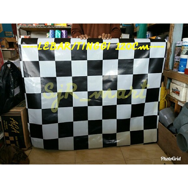 Karpet Lantai Karpet Meja Catur Hitam Putih Harga Per 1 Meter Karpet Plastik Lantai Taplak Meja
