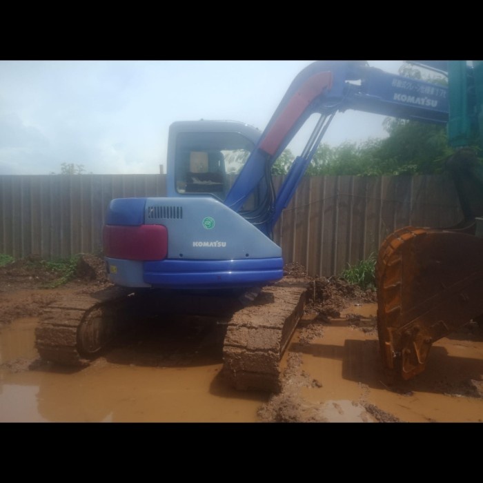 KTRP KK TRACTOR EXCAVATOR ALAT BERAT PC75UU-2 SIAP KERJA 350JUTA