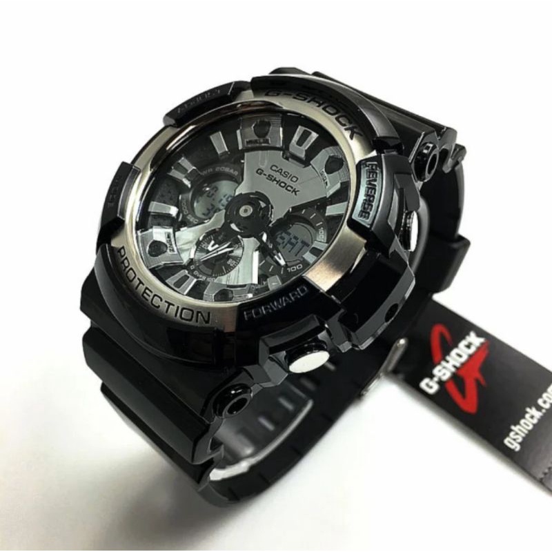 CASIO GA 200BW 1ADR G-SHOCK JAM TANGAN ORIGINAL RESMI