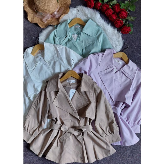VN ALYA TOP BLAZER / PREMIUM OUTER CARDIGAN KOREA BLAZER COAT