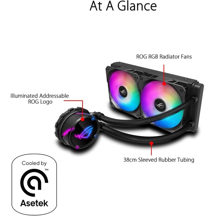 Asus ROG Strix LC 240 ARGB All-in-one Liquid CPU Cooler