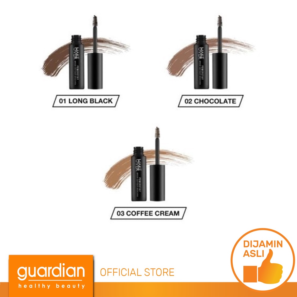 MAKE OVER Powerstay Brow Definer Mascara 03 Coffee Cream 6.5g