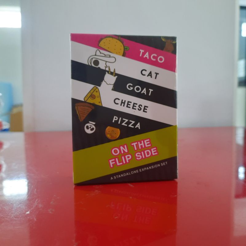 TACO CAT GOAT CHEESE PIZZA FLIP - BOARD GAME - CARDS GAME