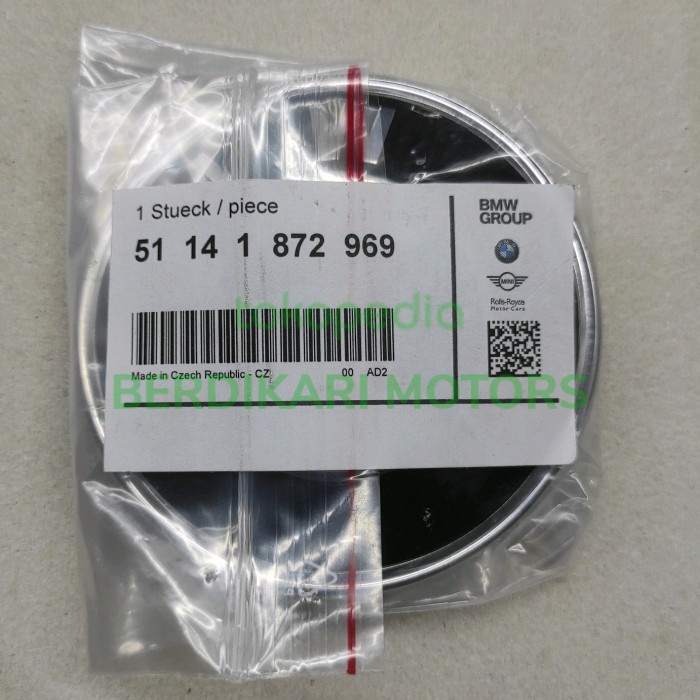 BIMS emblem cap bagasi bmw e30 m40 original logo bagasi bmw 51141872969