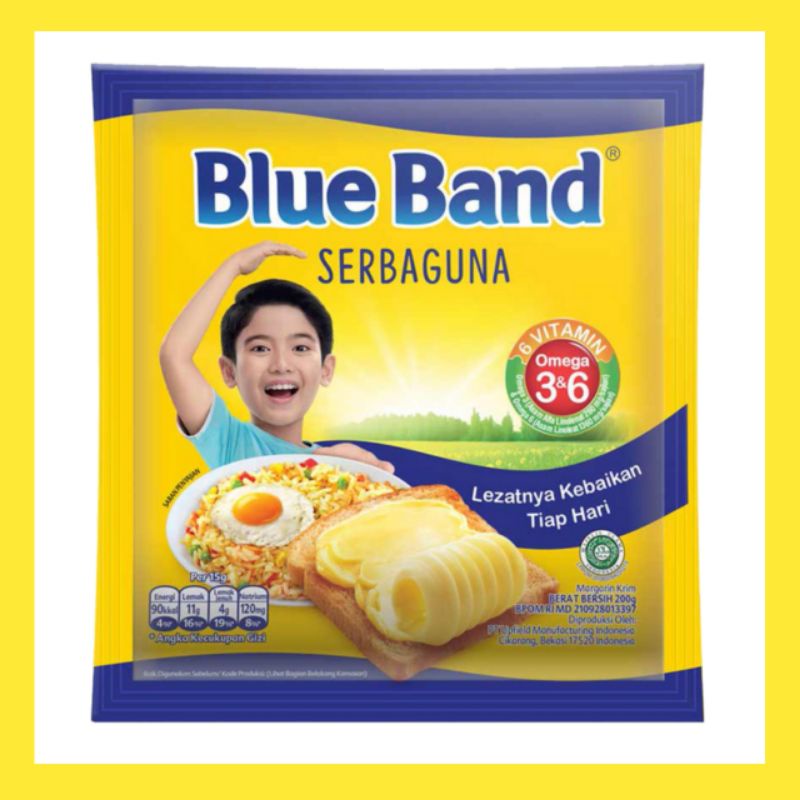 

Blue Band serbaguna 200gr sachet | margarin