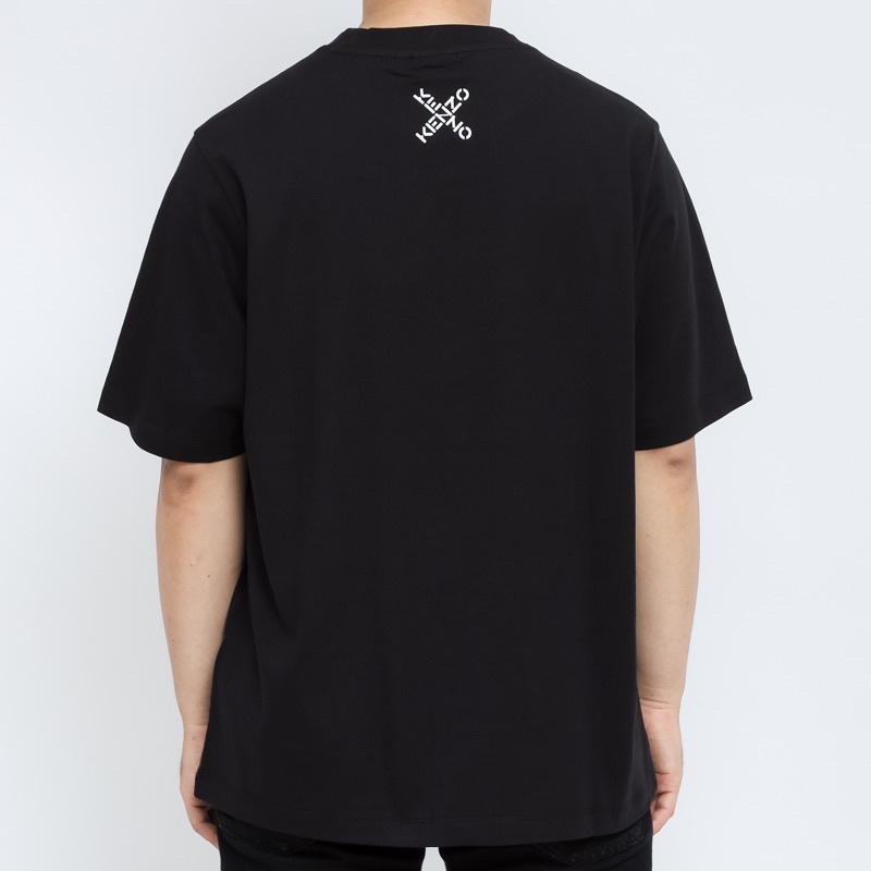 Ken. Cross Logo Tshirt Black