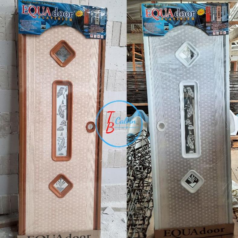 INSTANT KURIR - Pintu Kamar Mandi PVC EQUADOOR Motif (MASPION PVC)