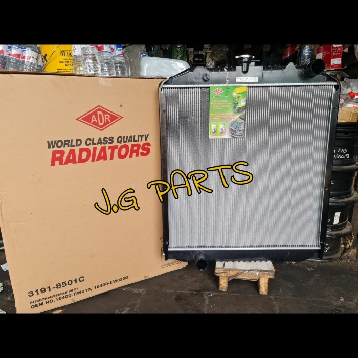 JGPS RADIATOR HINO LOHAN 500 ORI ADR 3191-8501C OEM 16400-EW010 ALUMINIUM