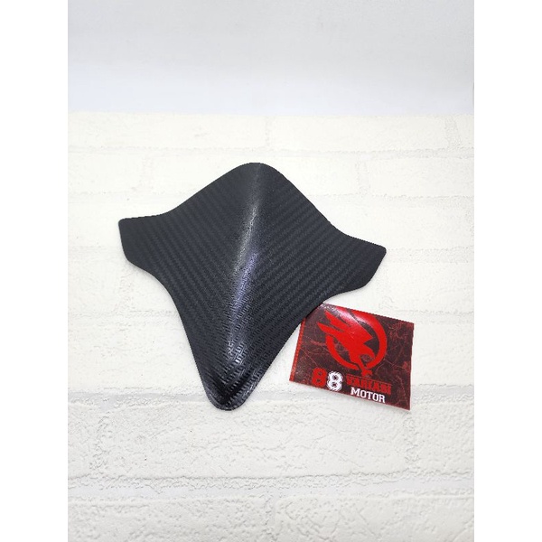 Visor Honda Beat 2020 Karbon Glossy - Hitam - Dan Karbon Gelap - Visor Beat 2020 Fi