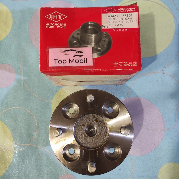 TPML Nap Roda Depan Futura T120SS sudah dapat baut roda dan Mur roda