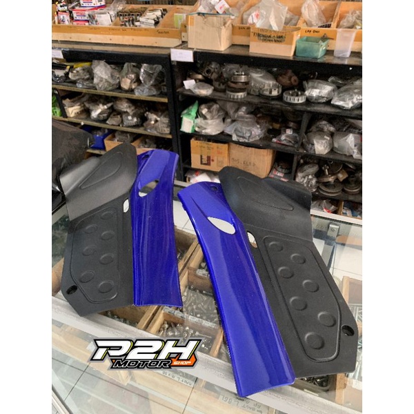 tutup / cover aki nouvo lele biru original baru kanan kiri