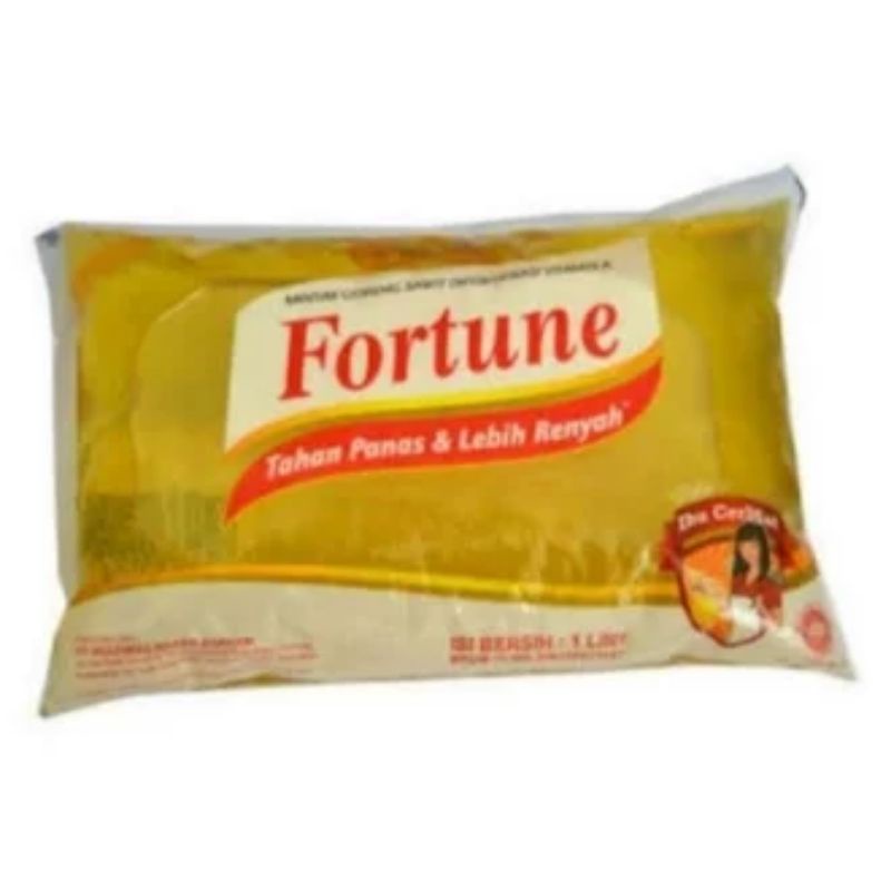 

Minyak goreng fortune bantal 17000/1liter