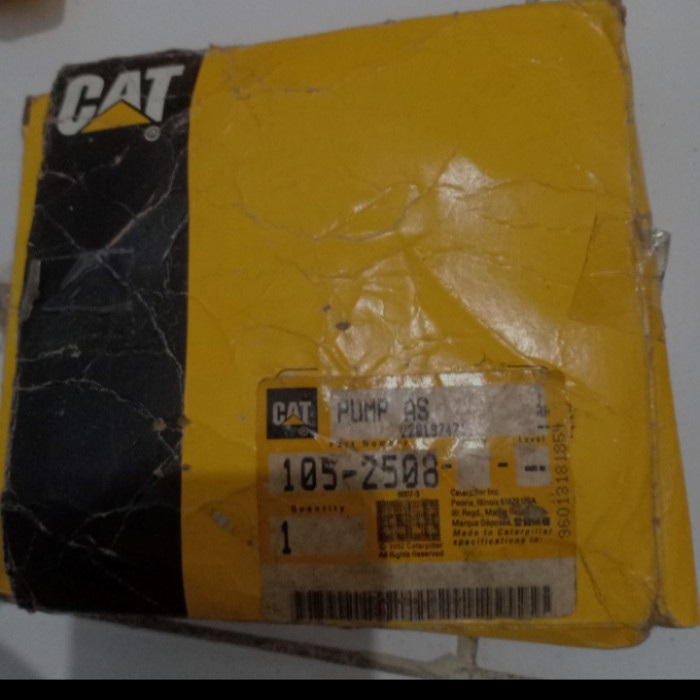KJST pump caterpillar 105-2508