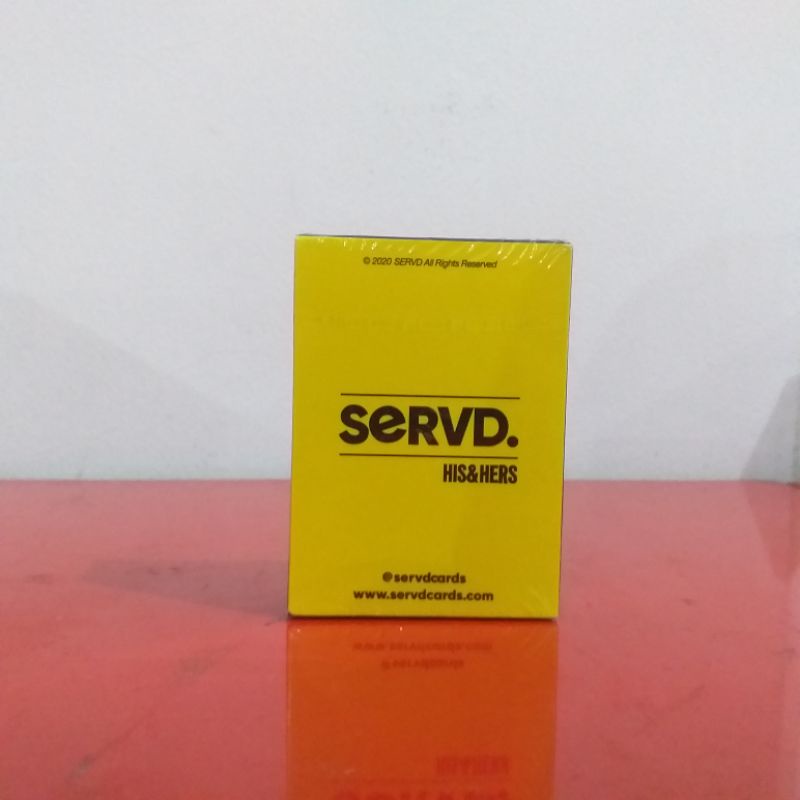 SERVD. Card - cards game - board game