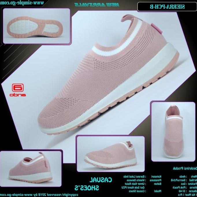 Promo Sepatu Wanita Ando - SEPATU ANDO WANITA SIERRA - Sepatu Slip On