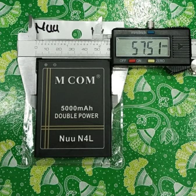 baterai NUU N4L double power battle battery mantul murah meriah