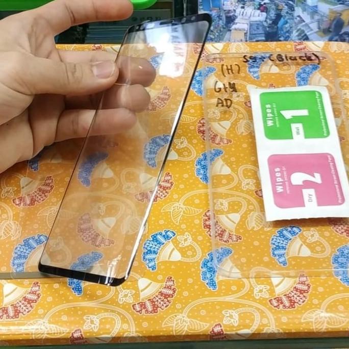 Tempered glass full samsung s9+ s9 plus kaca glass full melengkung